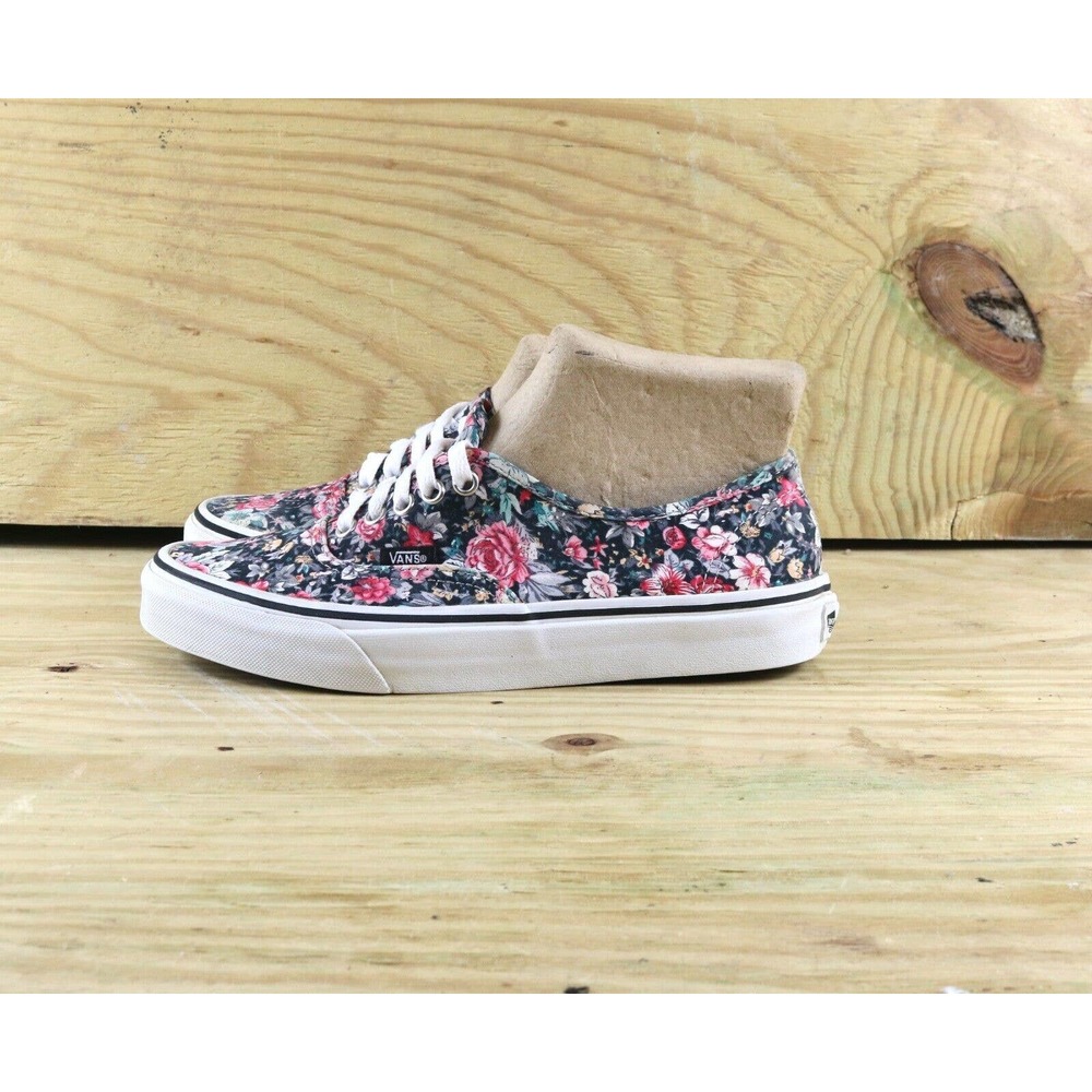 Vans Womens Sneakers Sz 8.5 Off The Wall Ward Floral Print Athletic Low Tops